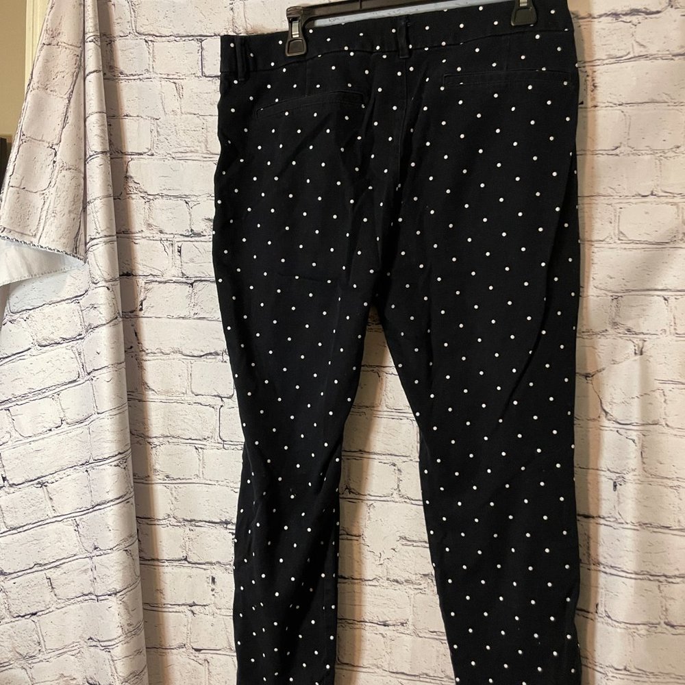Old Navy Pixie Mid-rise Polka Dot Jeans - size 12